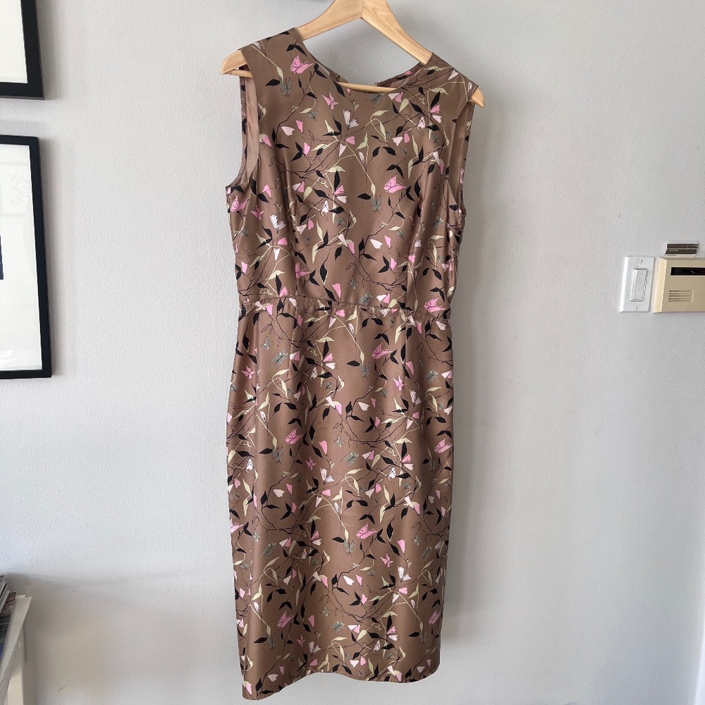 Prada Silk Printed Dress